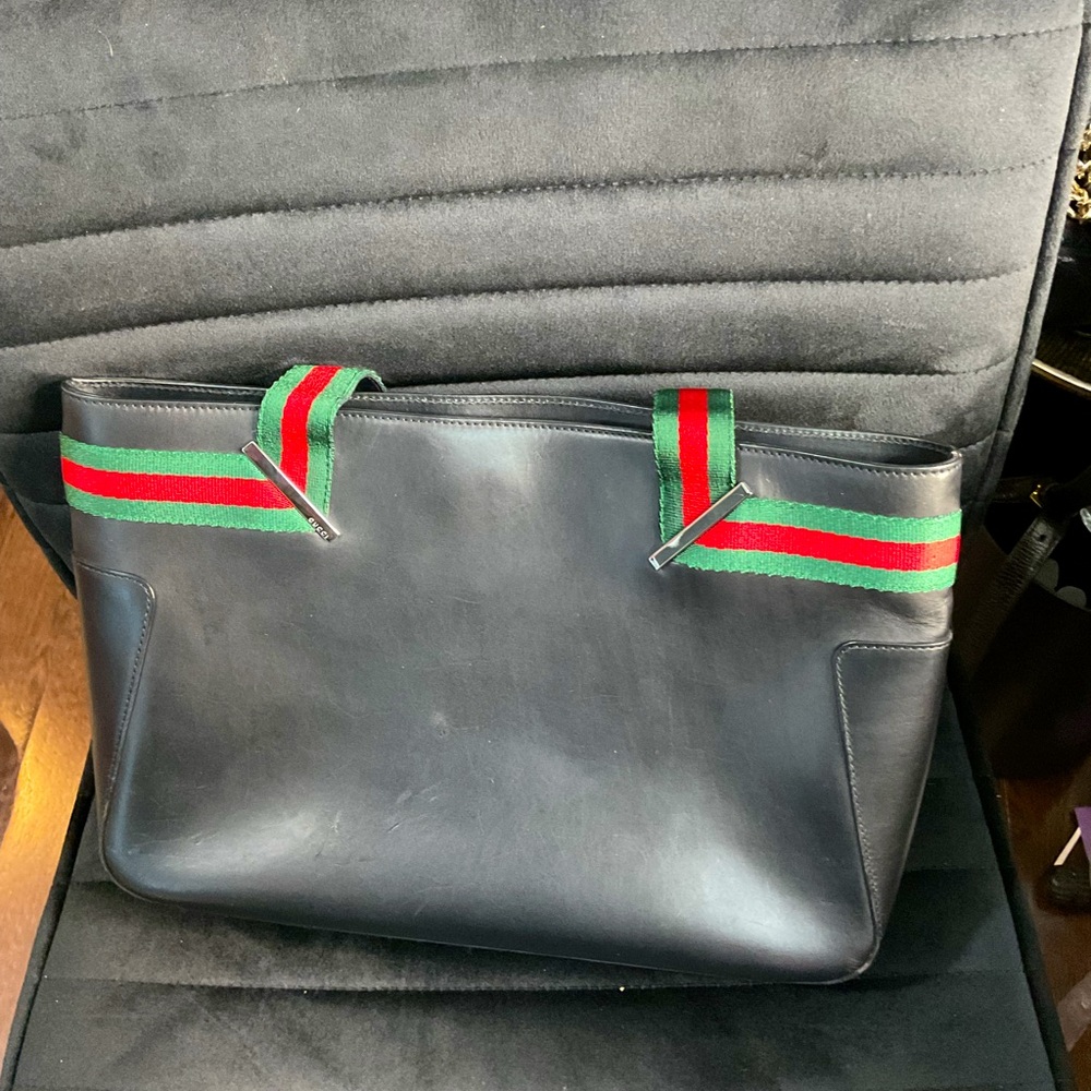 Gucci Black Sherry Bag